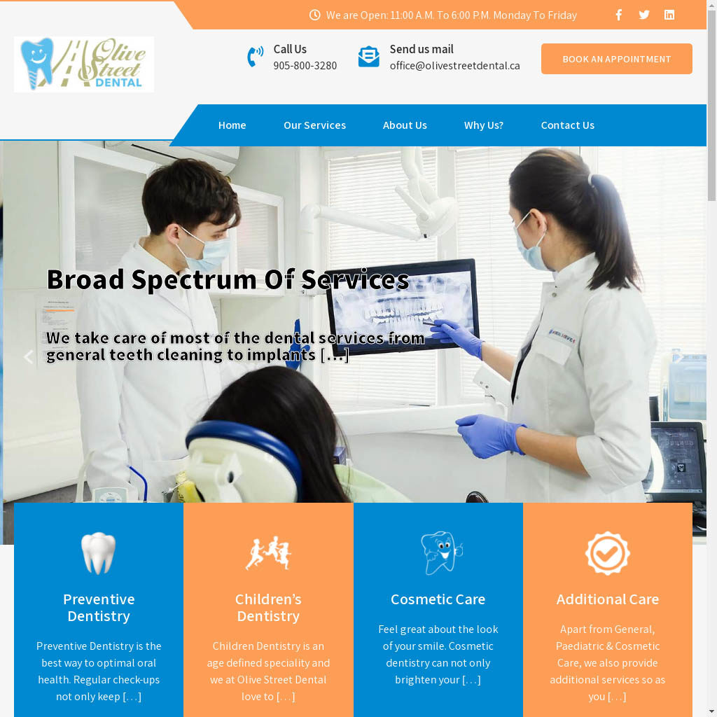 Olive Street Dental – We care for your smile copy